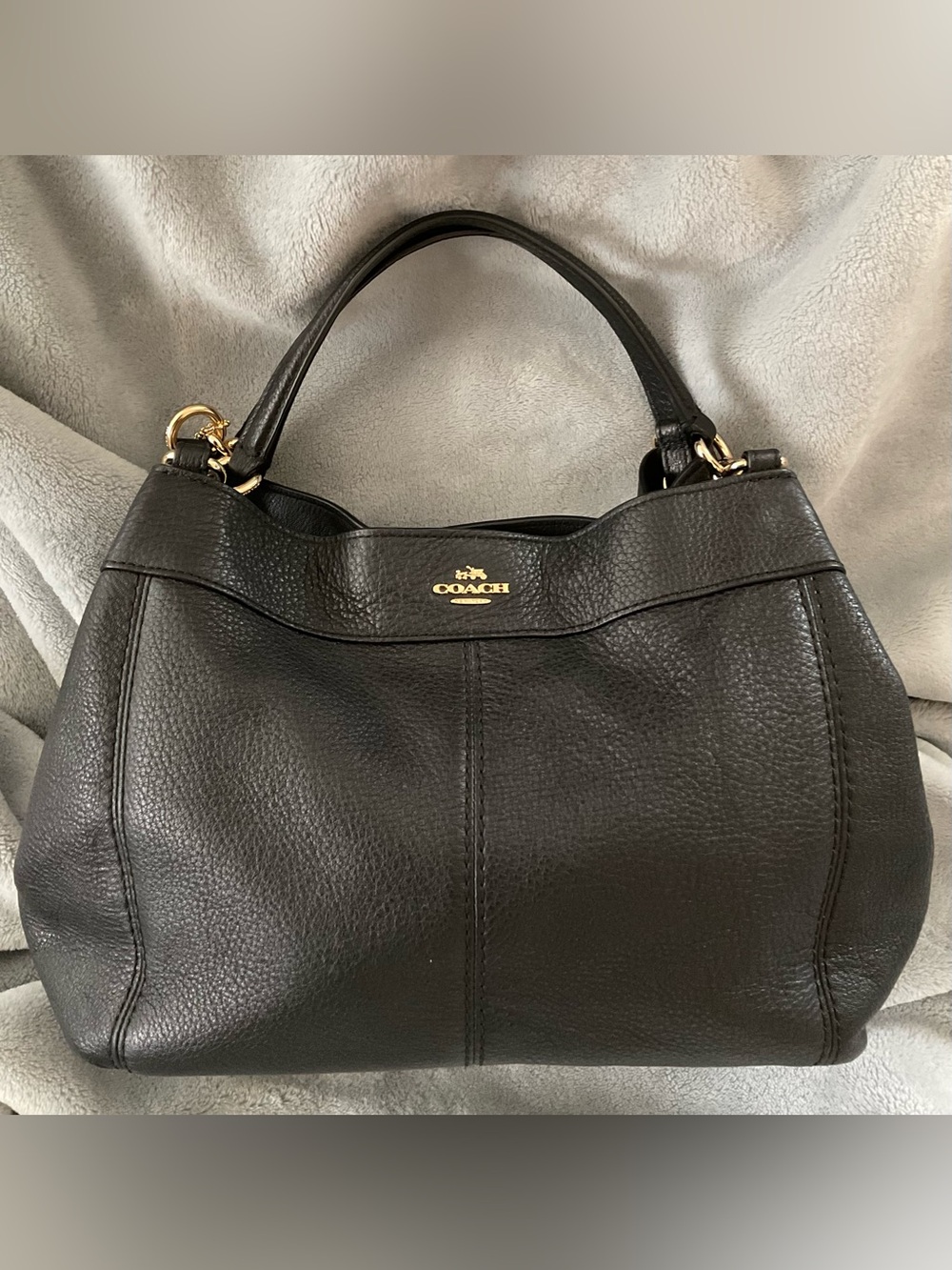 Coach Small Lexy Bag with COA